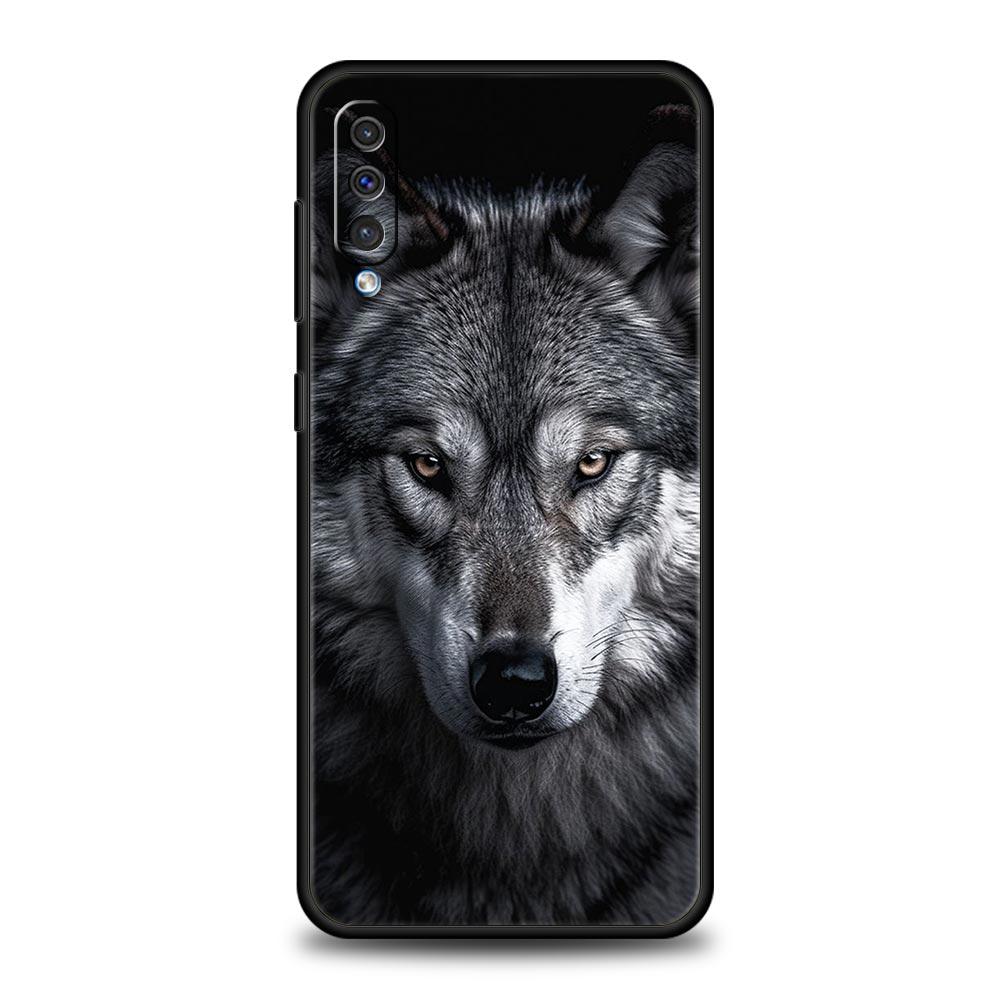 Чехол для телефона Волк для Samsung A54 A52 A24 A14 A50 A72 A70 A10 A30 A40 A20S A20E A02S A12 A22 A34 A42 A32 5G A04s