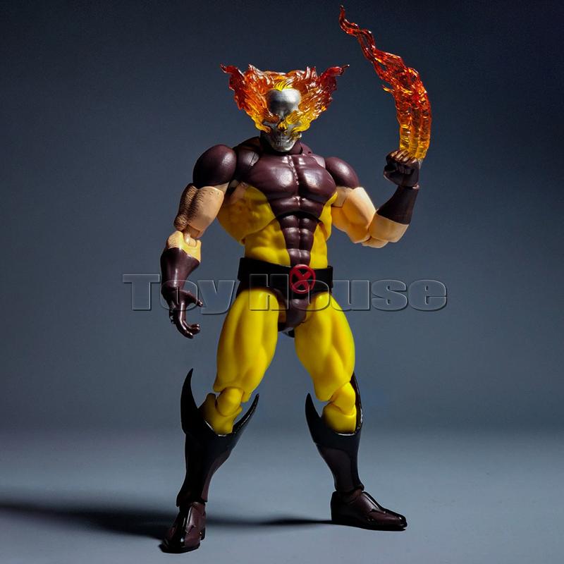 В наличии Ct Toys Фигурка Хэлверина Росомаха Mafex 096 138 Люди Икс Аниме Фигурка Действия Статуэтка Модель Коллекция Игрушки Подарок
