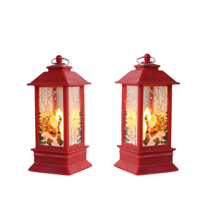 Рождественская тема, ночник, рождественский фонарь, канделябр, украшения в виде снеговика, украшения для стола, Рождество