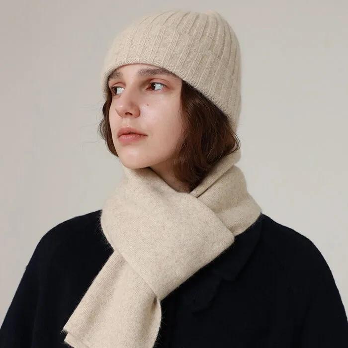knited angora muffler (5color)