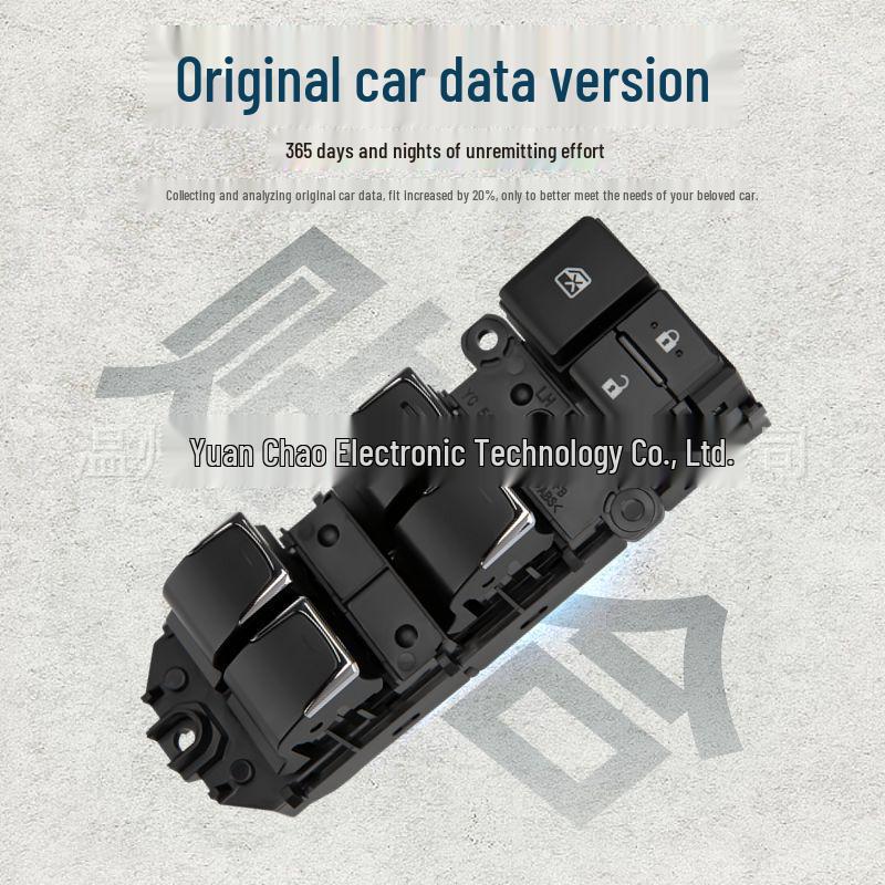 Lexus NX300 Power Window Switch 84040-78030 with Silver Trim