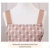 Fashion Cute Cooking Apron Canvas Large Pockets Baking Overalls Rabbit-ear Pattern Oil-Proof Household Apron for Adult
