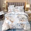 3D Цифровая Печать Легкая Роскошь Геометрический Сотовый Камень Узор Постельное Белье Пододеяльник Наволочки Комплект из Трех Предметов