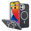 Чехол для iPhone 17 с подставкой для объектива, матовая задняя крышка телефона, совместимая с MagSafe