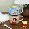 Милая керамическая кружка Детская шкала Крейон Шин Сиба Чашка для питья воды Парный стиль Чашка для завтрака Подарок на день рождения