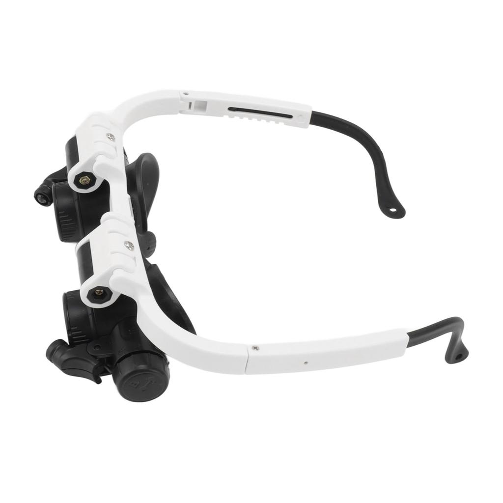 Увеличительные очки с креплением на голову 8X 15X 23X с кронштейном Hands Free и 2 светодиодными лампами для часов