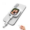 Mini AMOLED Screen Magnetic Selfie Monitor Screen Remote Control 700nits For iPhone 5-12 13 14 15 16 Pro Vlog Gift For Girl