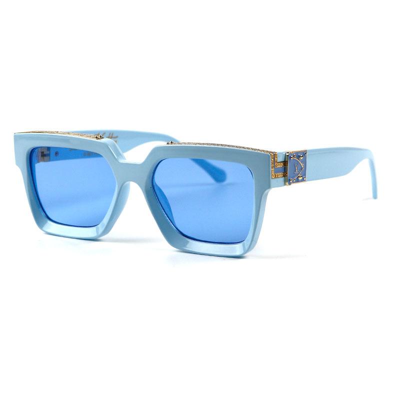 Новые солнцезащитные очки квадратной формы с большой оправой, женские, дизайнерские, модные, мужские, для вождения на открытом воздухе, защита от УФ-излучения UV400