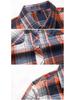 2023 Men's Plaid Casual Short Sleeve Shirt with Double Pockets - Summer Fashion, Large Size
