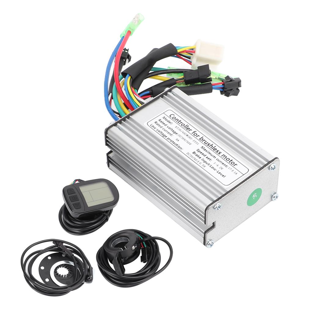 36V48V 350W комплект контроллера электродвигателя 17A бесщеточный контроллер двигателя с дисплеем KT LCD5