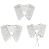 Women False Collar Lace Collar Blouse Top Elegant Fake Collar Shawl Wrap Universal Lady Party Dress Clothes Accessories