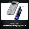 Матовый Полупрозрачный TPU+PC Чехол-Броня для Телефона с Беспроводной Зарядкой Для Google Pixel 10 9 Pro XL 9A Алюминиевый Держатель/Защитная Крышка для Камеры