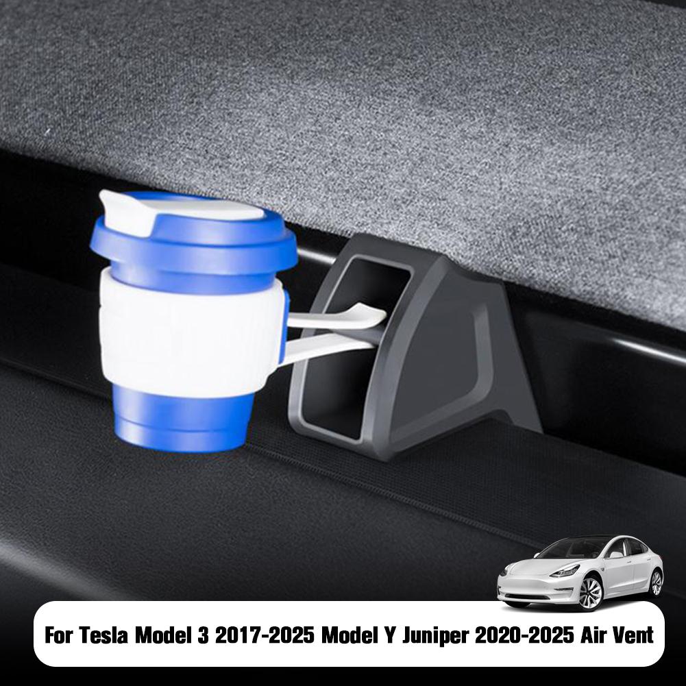 Для Tesla Y Зажим для вентиляционного отверстия Автомобильный освежитель воздуха Адаптер для воздуховода Ароматизатор Адаптер Кронштейн для автомобиля Зажим для автомобиля Аксессуар Z7Q3