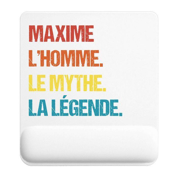 Tapis de souris - PLANETEE - Maxime Mythe Légende Vintage - Multicolore - 22x18 cm - 3 mm