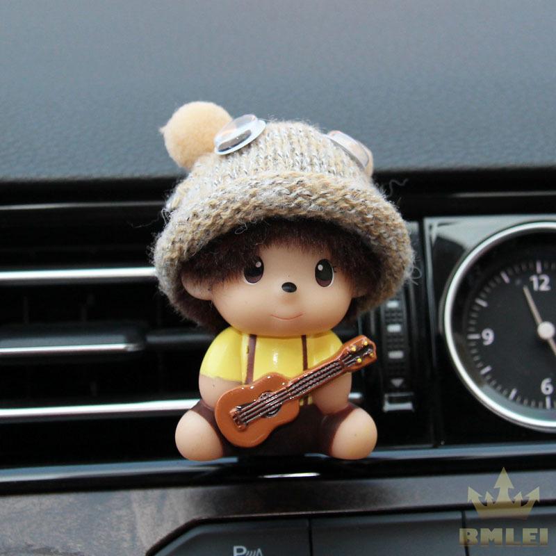 Милый мультяшный автомобильный освежитель воздуха, аромат, магнитный дизайн, автоаксессуары, украшение интерьера, духи
