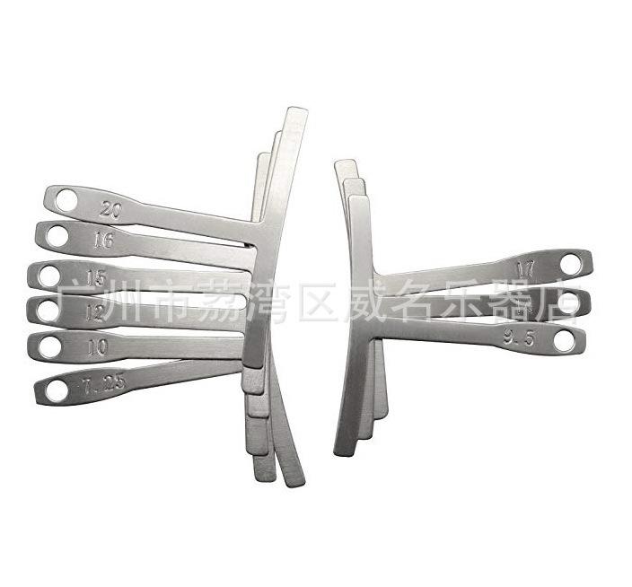 Калибры для регулировки гитары и баса для кривизны грифа, накладки, ладов, струн и бриджа