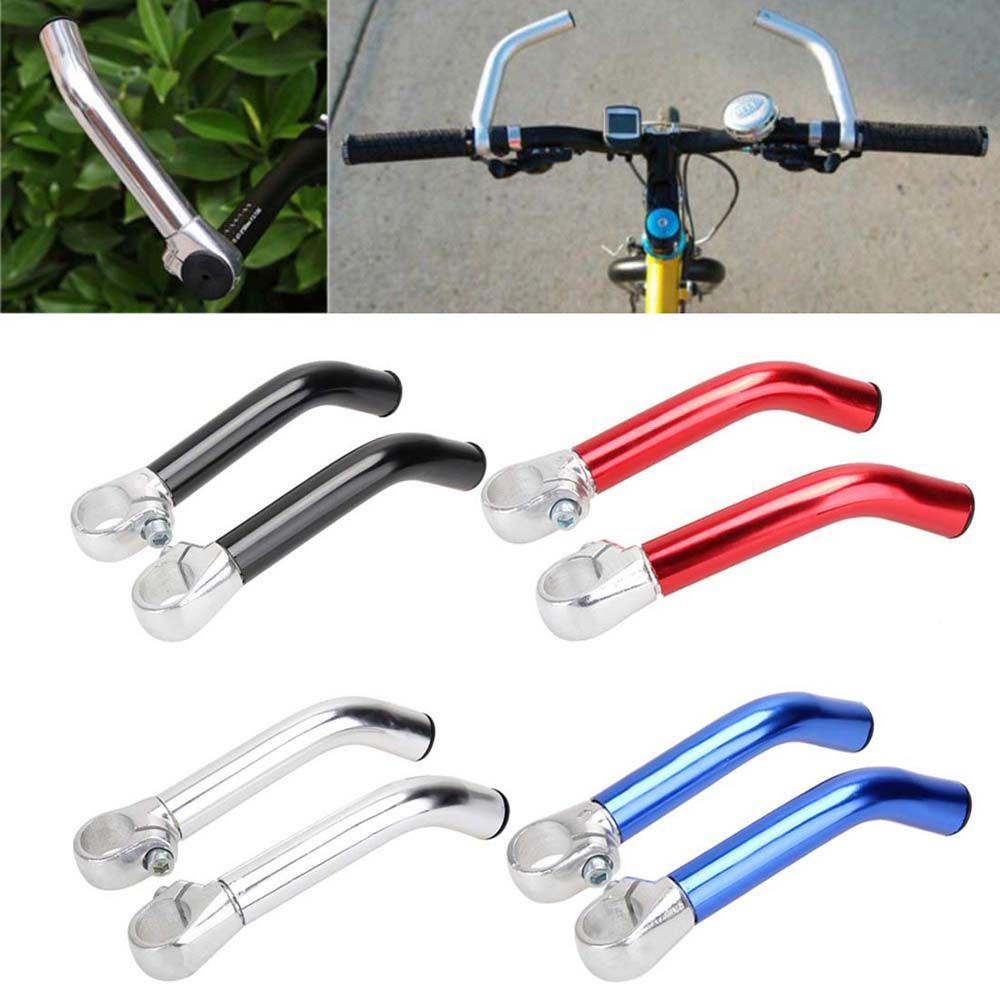 Zinc Zinc Alloy Horn Bent Mountain Bike Bicycle Grips Cycling Accessories Bicycle Rest Handlebar Ends