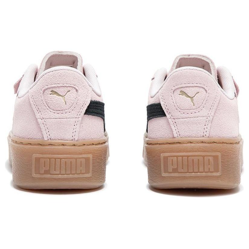 (WMNS) PUMA Suede Platform Shoes 'Pink Black Gum' Women's 397233-05