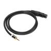 JORINDO XLR Female to 3.5mm 18in Male Микрофонный кабель Сбалансированное сигнальное соединение
