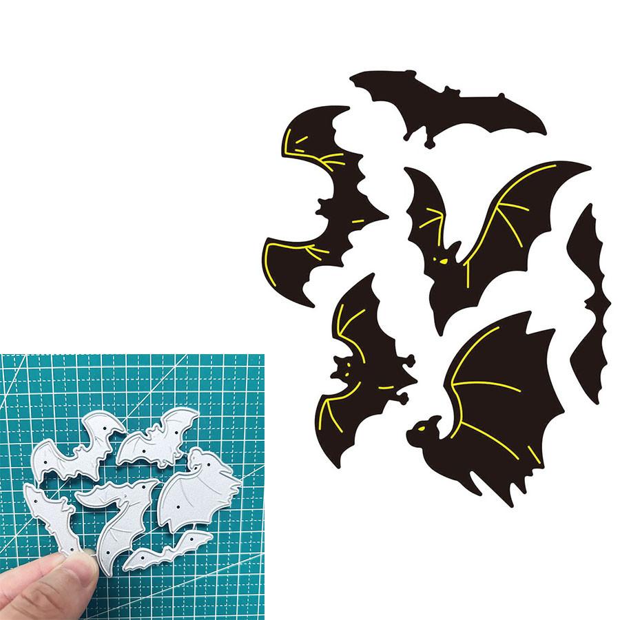 Halloween Bats Metal Cutting Die Cuts DIY Crafts Scrapbook Paper Cards Cutting Dies Cut Stencils For DIY Embossing Card