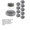 Automatic Liquid Washing Brush with Replaceable Head Built-in Soap Dispenser Ergonomic Design Pot Brush Kitchen Cleaning Tool