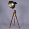 Напольный светильник 120 см из дерева манго, металлическая конструкция, несколько вариантов стиля для декора гостиной, спальни, домашнего офиса
