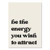 Закон притяжения принт в стиле бохо художественная цитата проявление холст плакат осознанность любовь к себе уход за собой терапия настенная живопись Декор