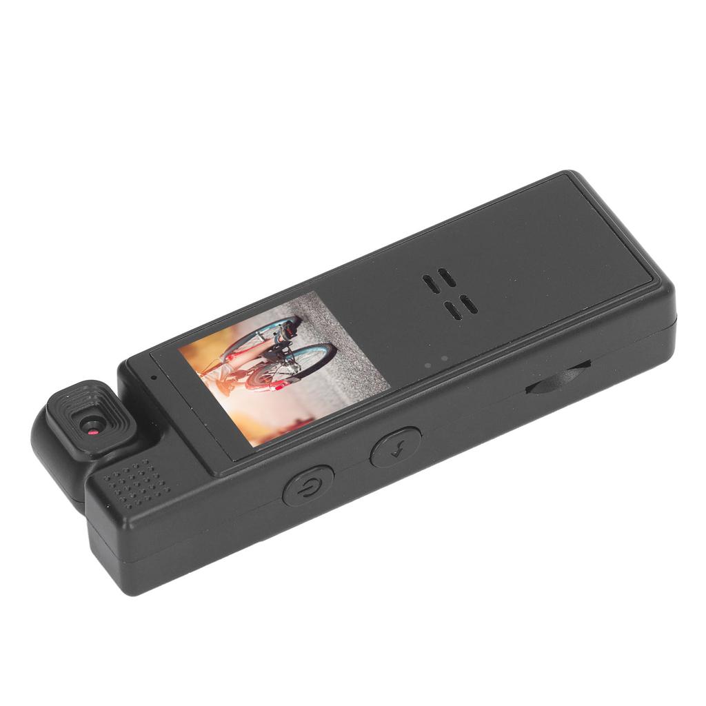 Cycling Recorder 1.3 Inch Color Screen Backclip Sports Camera 180 Degree Rotatable Angle Built In Battery