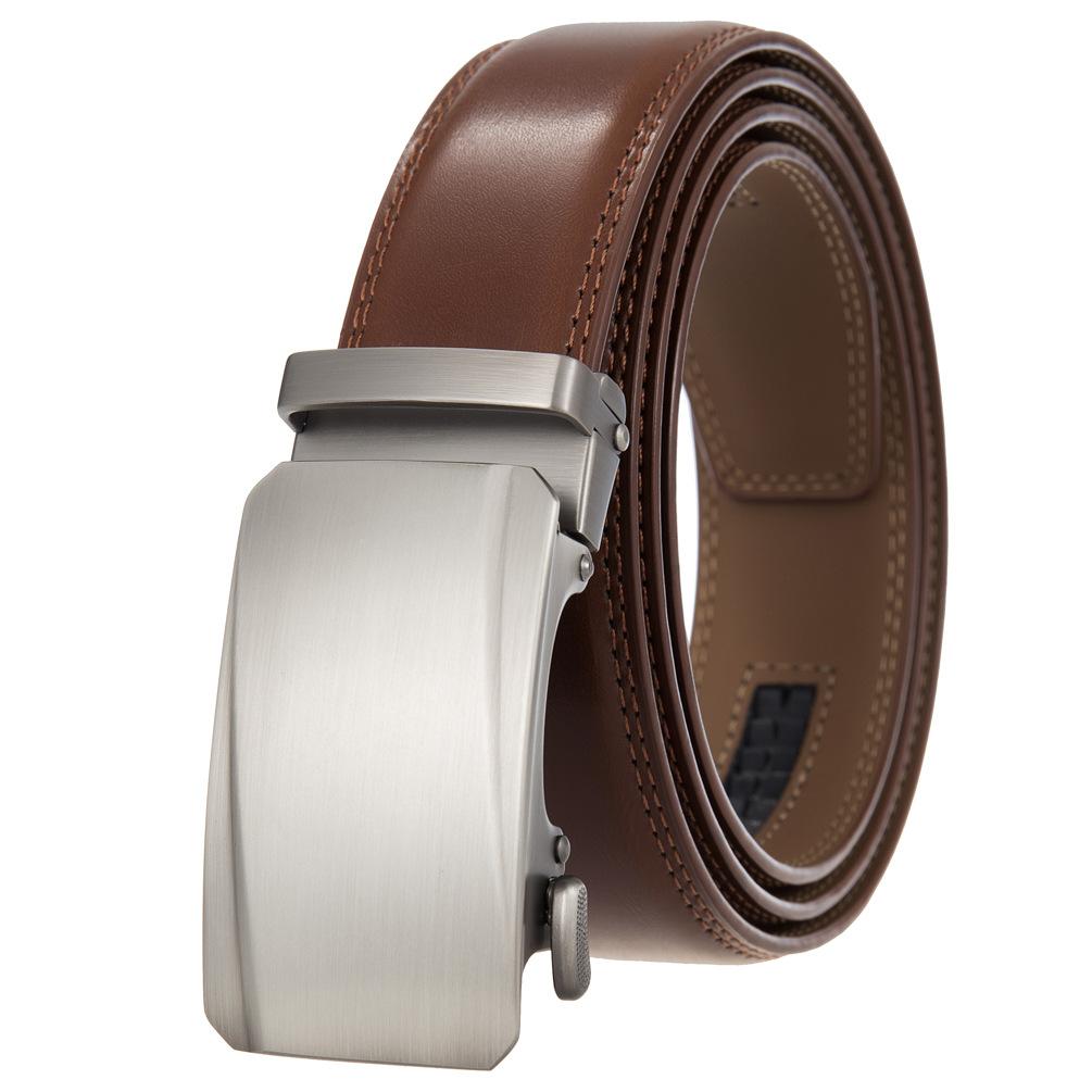 1шт стильный и простой ремень с автоматической пряжкой, мужской ремень, ремень Ly36-35353-1