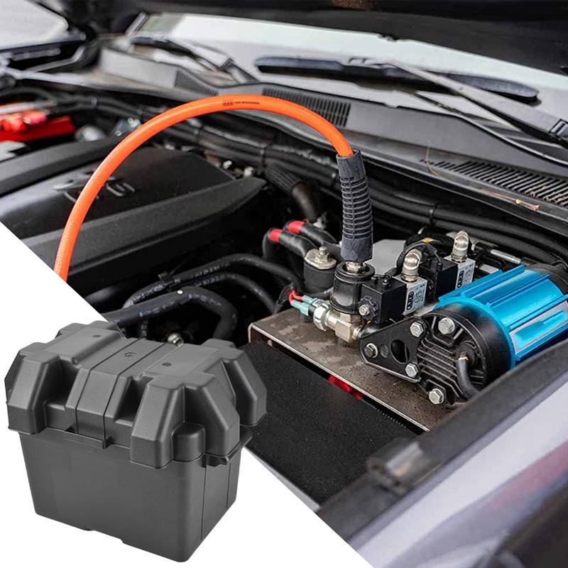 Большой аккумуляторный ящик для хранения сверхмощных аккумуляторов, умный портативный многофункциональный пластиковый ящик из АБС-пластика для солнечной лодки, автофургона, кемпинга