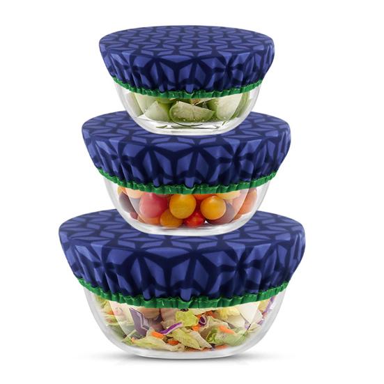 Крышка чаши с цветочным принтом листьев Мягкая эластичная лента Хлопок Моющийся Тяжелый