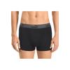 Puma Solid Color Letter Logo Sports Casual Boxer Briefs 3-Pack Men Underwear 701229116-003