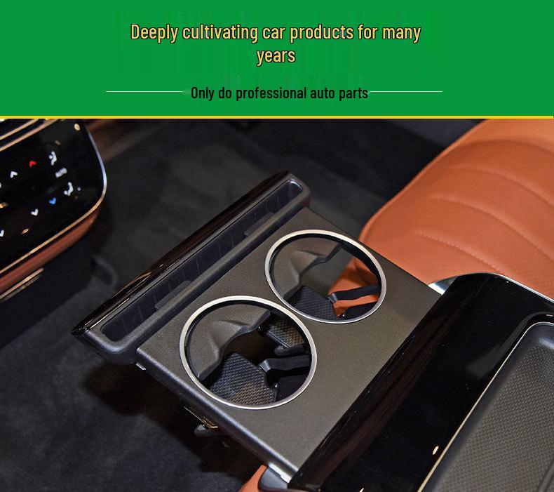 Rear Cup Holder Clip for Mercedes-Benz GLC, E-Class, S-Class, EQS Armrest