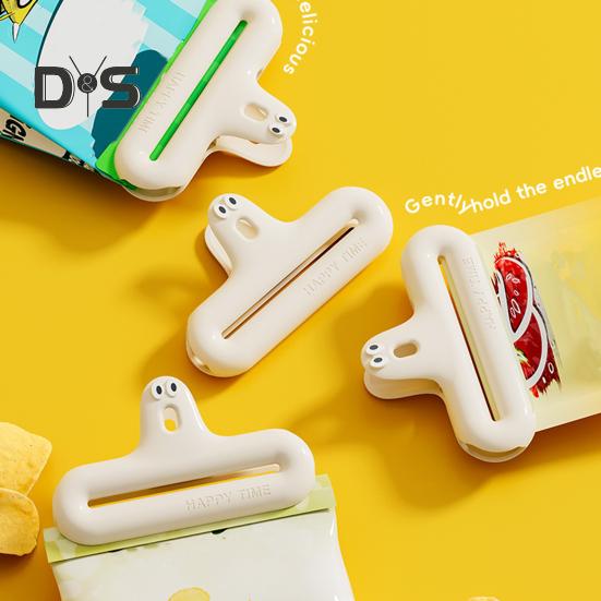 Зажимы для пакетов с чипсами 4,7 дюйма, бумажные зажимы для пакетов с закусками, прочные уплотнительные ручки, цветной запайщик пакетов для закусок, чипсов