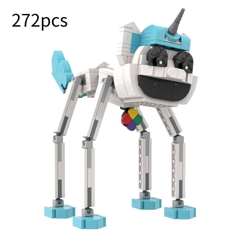 Новый набор строительных блоков Poppy3 Smiling Critters, 200-400 деталей из АБС-пластика