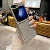 Чехол для телефона с гальваническим покрытием Diamond для Samsung Galaxy Z Flip 6 5 4 3 Flip6 Flip4 Flip4 Flip3 5G Hard Shell Защитный чехол