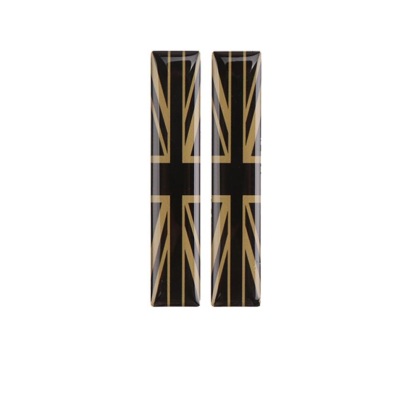 2 шт. автомобильные наклейки для MINI COOPER R56 R55 R60 R61 Countryman F55 F56 F60, кристалл, эпоксидный интерьерный аксессуар, дверная ручка автомобиля