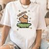 Capibara Capybara women 80s korean clothes Pop Culture Psychedelic Breathable t shirt Comfortable Classic women aesthetic