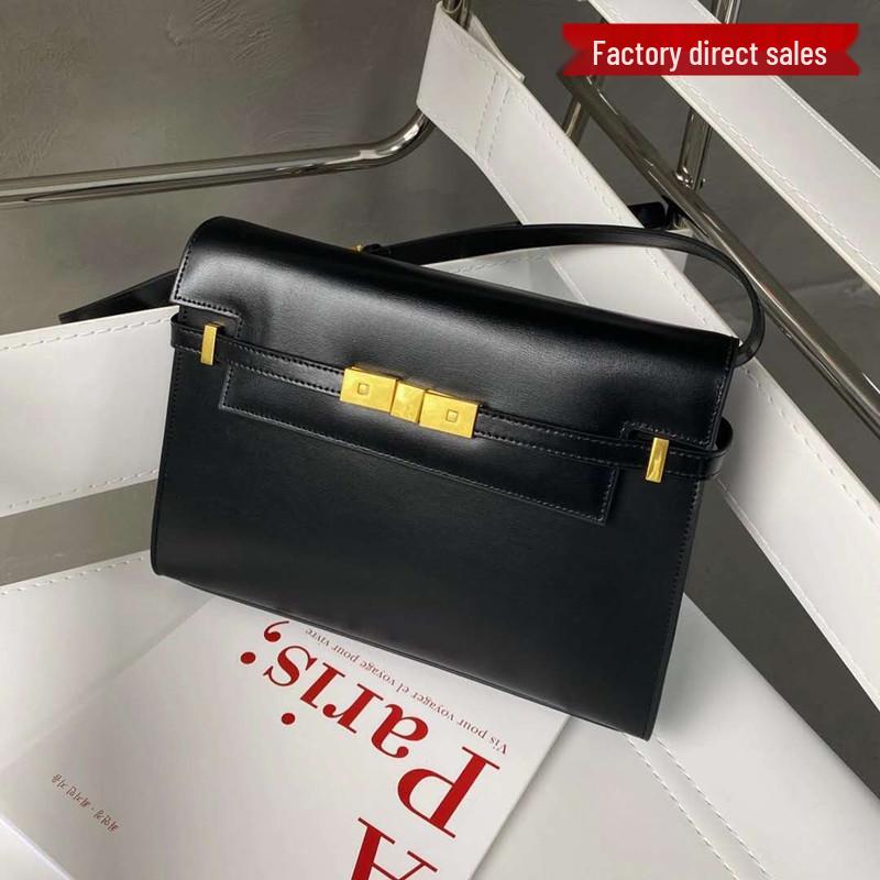 2024 Genuine Leather Women's Classic Tofu Crossbody Bag - Fashionable, Versatile, Small Square Handbag