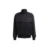 Originals Trefoil Embroidered Stripe Track Jacket Men Outerwear Black IA2467