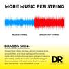Струны для электрогитары DR Strings с обмоткой Quantum Nickel Wound DRAGON (ДР) 7-струнные струны, SKIN+ DEQ-7/9