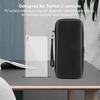 Carrying Case for Nintendo Switch 2  & Screen Protector Portable Hard Shell Pouch Carrying Travel Game Bag for Switch 2 Access