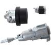 VW Golf V 03-09 ignition lock insert + front left door lock insert + glove box insert 3 pcs. Set