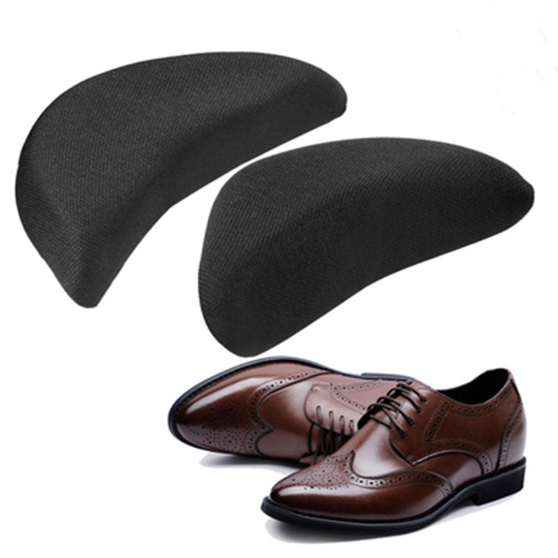 1Pair Sponge Forefoot Insert Toe Plug Half Forefoot Cushion Anti-pain Big Shoes Toe Front Long Top Filler Shoes Adjustment