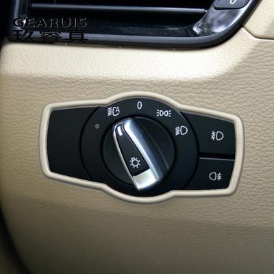 Для BMW 3 серии E90 E92 E93 X1 E84 кнопки переключения фар рамка крышка декоративная отделка авто интерьерные наклейки отделка автомобиля