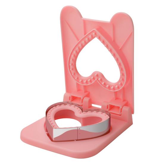 Sandwich Cutter And Sealer Pocket Sandwiches Maker Stainless Steel Blades Sandwich Cutting Tools for Kids