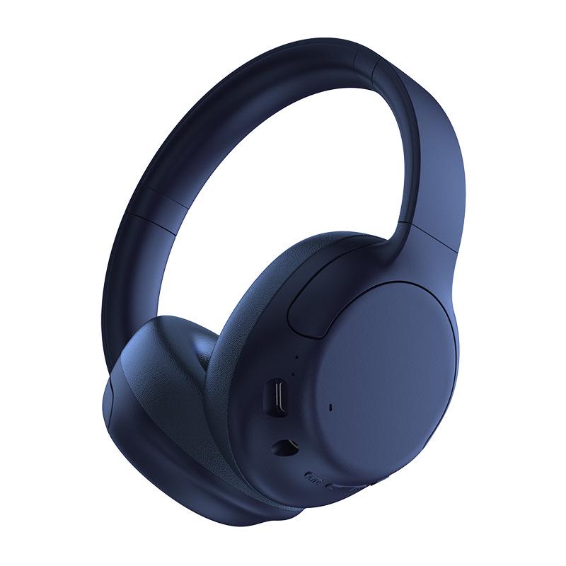 Беспроводные Bluetooth накладные наушники с активным шумоподавлением для музыки и звонков