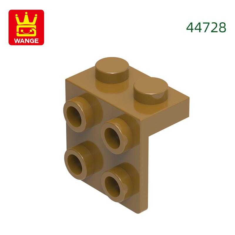Нетоксичный 128 шт./лот 44728 Блок-кронштейн Moc 2+4 Прямоугольные детали Двусторонний Совместимый с кубиками DIY Детские игрушки Подарочная коробка