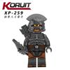 Kt1033 Сильный Орк Воин Армия Строительные Блоки Фигурка Кольцо Кольцо Сборная Игрушка