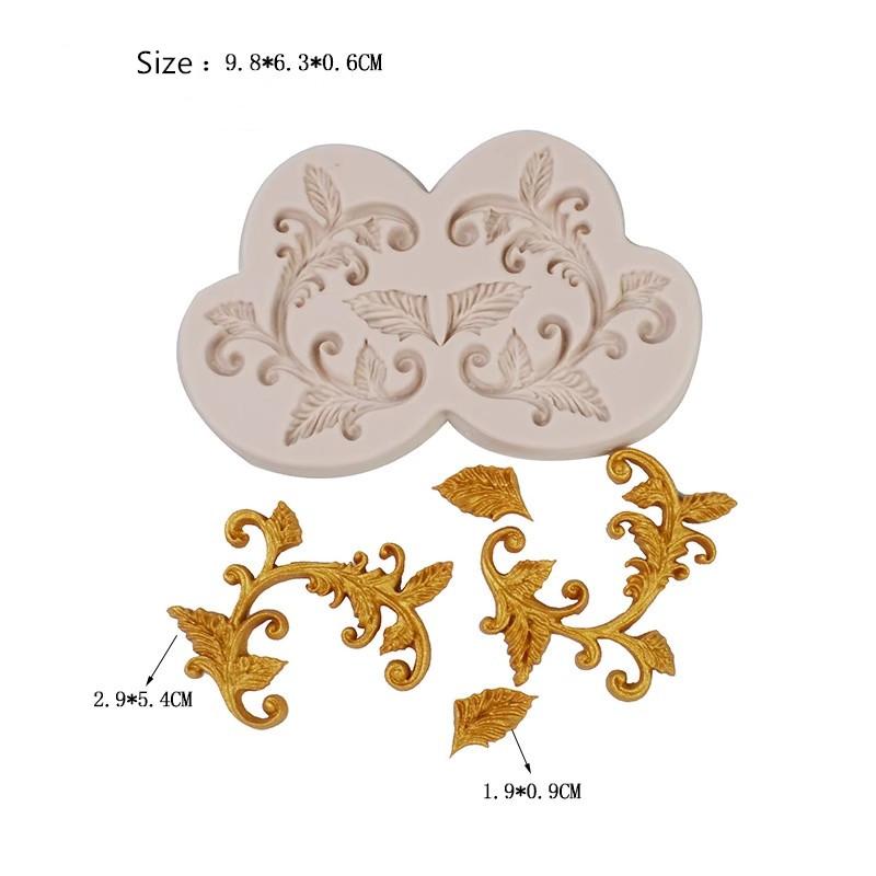 Рельефная силиконовая форма DIY помадка форма для украшения края торта Sugarcraft шоколадная глина форма для мастики инструмент для выпечки кексов